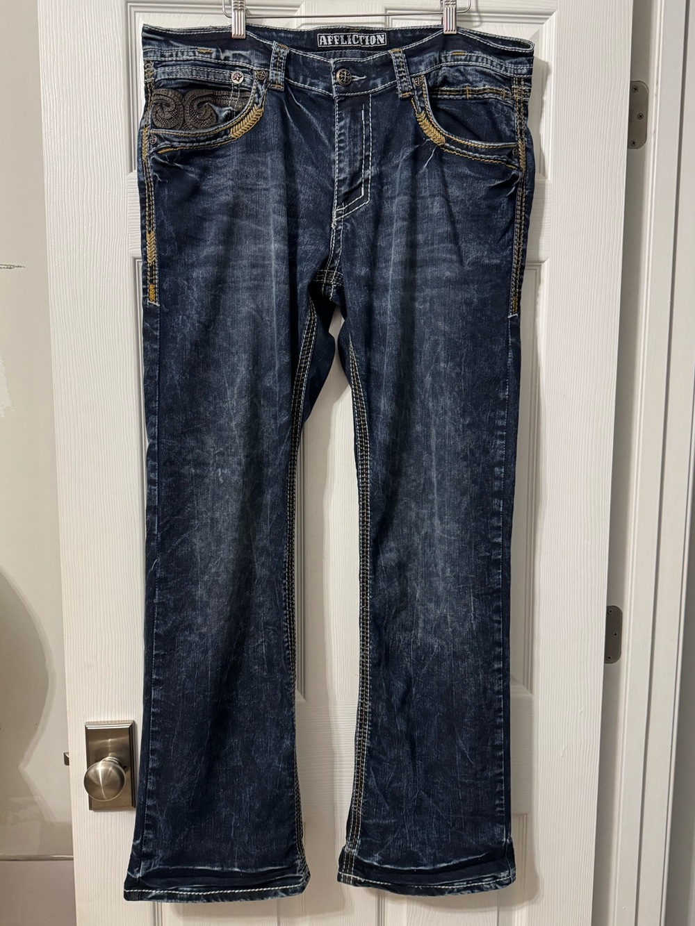 Affliction Blake Bootcut Jeans Size 36